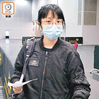 內地旅客：劉小姐表示對本港醫療系統有信心。