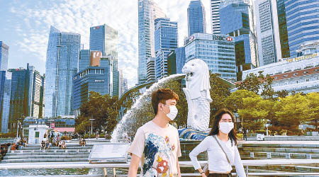 新加坡<br>香港的疫情安全度評分遜新加坡。