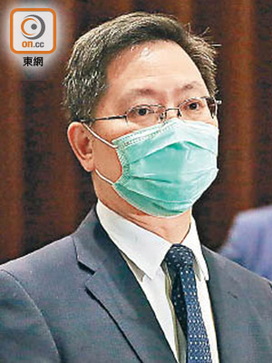 薛永恒承認政府在處理口罩問題上做法未完全理想。