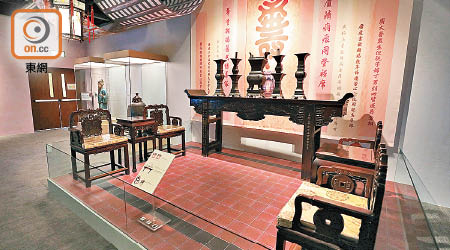 傳統中式祠堂面貌將「重現」在文物探知館。（羅錦鴻攝）