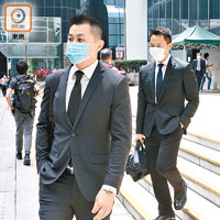 朱東麒（左）及朱東恒（右）兩兄弟同被起訴。