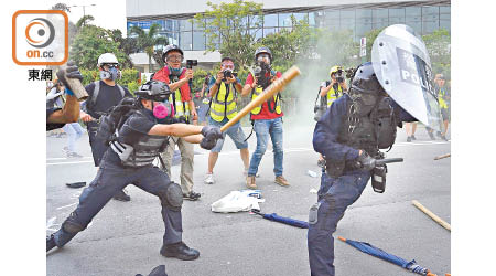 香港一批激進示威者被指去年曾赴台南接受軍訓式訓練。