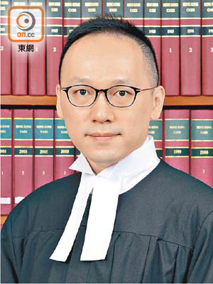 近期大量市民向司法機關投訴何俊堯（圖）審案判案主觀偏頗。