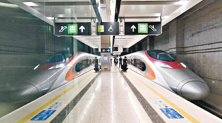 高鐵香港段終點擬延伸至廣州火車站。