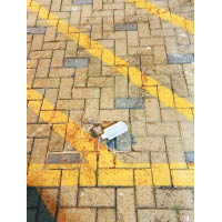東涌富東邨警員險被擲中腐蝕性液體。