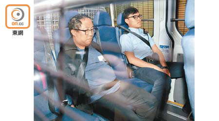 龍緯汶（左）承認性侵犯兩名年僅3及6歲的非華裔女童。