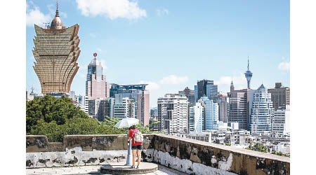 澳門旅遊業逐步復甦。