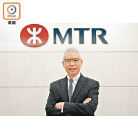 對是否延長港鐵8折車費優惠，歐陽伯權稱「我們會繼續諗一諗。」（黃偉邦攝）