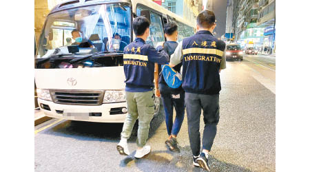 一名巴基斯坦籍假難民疑受僱任餐飲外送員，被入境處人員拘捕。
