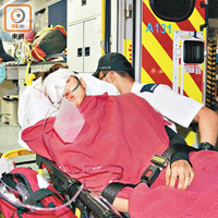 少女受傷後被送往伊利沙伯醫院。