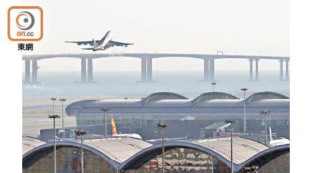 本港疫情雖有放緩，但航空運輸服務業各項指數續呈下跌。