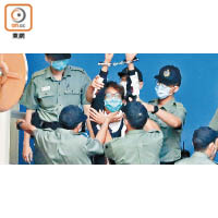 陳皓桓因前年10月1日非法集結案被判囚。