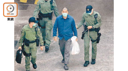 正在赤柱監獄服刑的壹傳媒黎智英被控違反《港區國安法》的案件押後至10月12日再提訊。