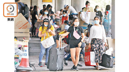 本港現「外傭荒」。