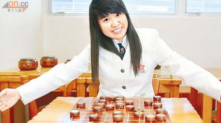 林嘉欣係香港「象棋隊」獎牌希望。
