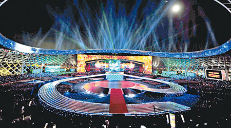 世大運昨晚在深圳開幕。（中新社圖片）