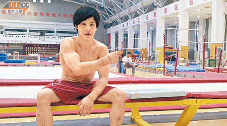 到北京特訓是石仔運動員生涯中最辛苦的日子。