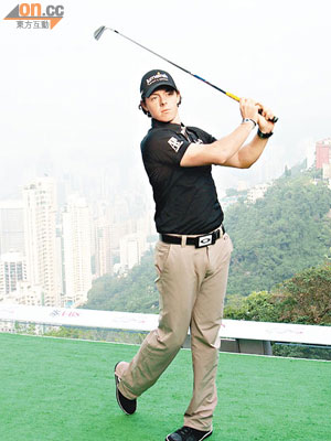 「一哥」麥艾萊有信心衞冕香港公開賽錦標。