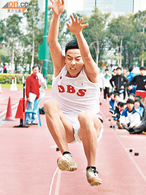 剛打破港績的陳銘泰將為男拔爭總冠軍。