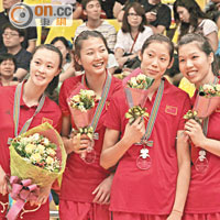 中國女排雖衞冕失敗，但總算達到取得總決賽門券的目標。
