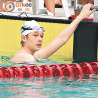 「小美人魚」何詩蓓100米自由泳再添一面銀牌。