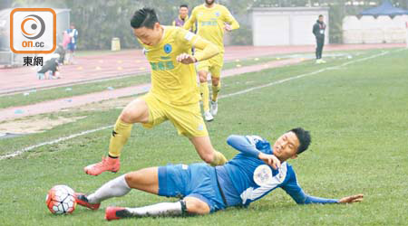 夢想駿其1:1標準流浪<br>標準流浪卓耀國（左）同劉學銘大鬥法。