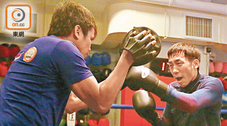 Rex Tso 香港拳王19連勝<br>Rex經過苦練後，出拳勁度十足。