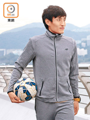 金奉珍於香港尋回足球的樂趣。