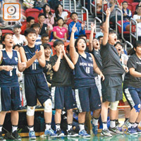 漢華女將連贏兩場輕鬆過關。（黃偉邦攝）