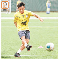 劉浩霖轉投冠忠南區，希望爭取更多機會，從而入選香港隊。