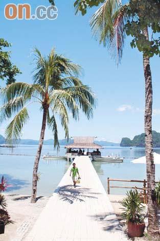 菲律賓「巢巢島」綠色Resort藍色世界圖片1