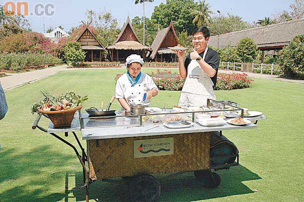 體驗泰國廚房花園炒粉狂食蛋圖片2