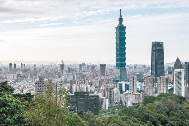 台灣是美國半導體主要來源地，圖為台北市貌。（Getty Images圖片）