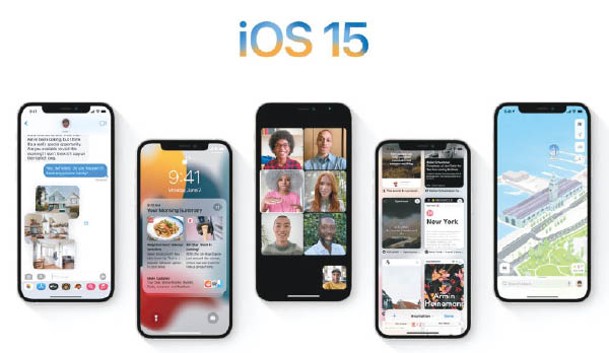 iOS 15的Facetime新增多人視像會議功能。