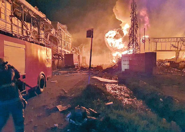 曼谷市郊台資廠爆炸  1死29傷  毀70屋