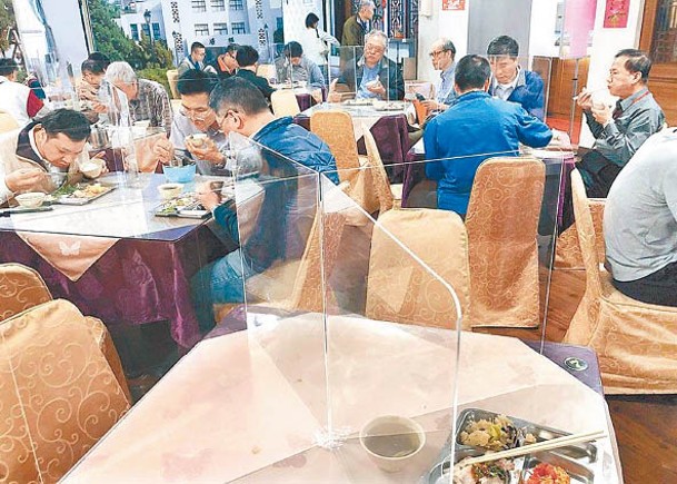 部分縣市政府配合指引，容許餐廳恢復堂食。（中時電子報圖片）