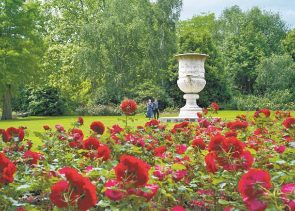 王室花園景色優美。<br>（Getty Images圖片）