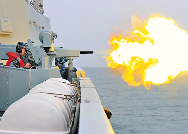 解放軍北部戰區海軍早前展開春季訓練。