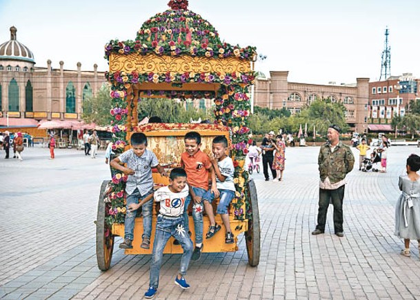 美國繼續就新疆（圖）人權問題批評中國。（Getty Images圖片）