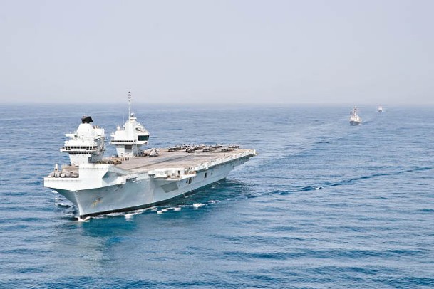 英國皇家海軍伊利沙伯女王號計劃訪問日本。