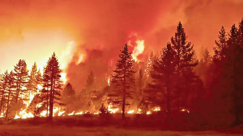 加州山火仍未受控。