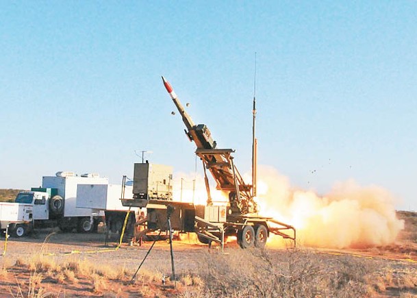 美軍及台軍將共同視察試射愛國者3型導彈。
