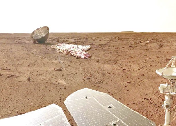 祝融號將穿越火星複雜地帶
