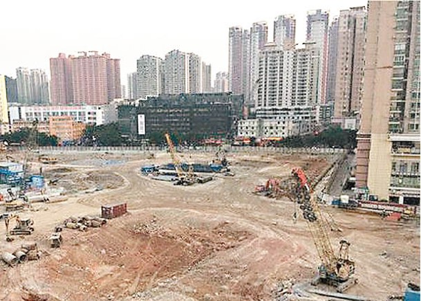 深圳市近年曾出現大規模拆遷。