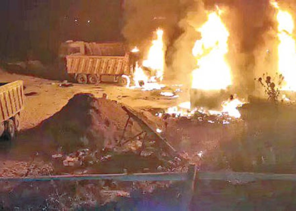 黎巴嫩天然氣罐車爆炸  22死百傷
