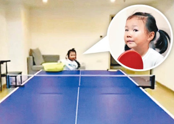 江西5歲乒乓神童  擊球全中紙杯