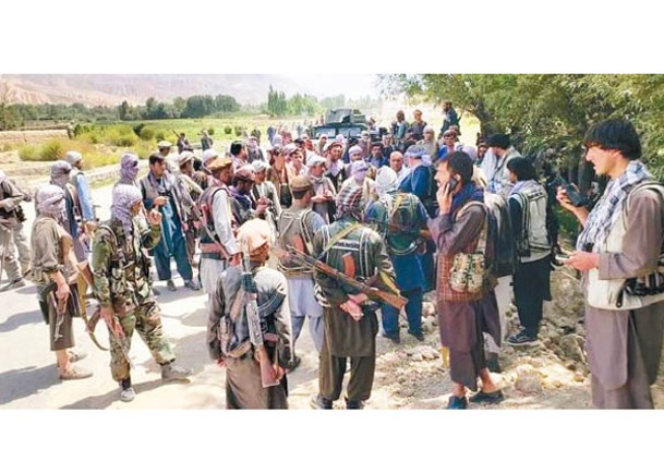 阿富汗內戰  北方聯盟反攻殺300人  塔利班挾婦孺突圍