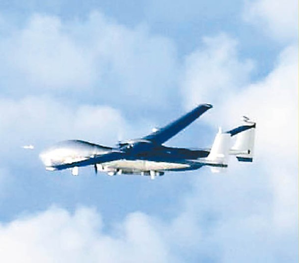 解放軍TB001無人機飛往西太平洋。