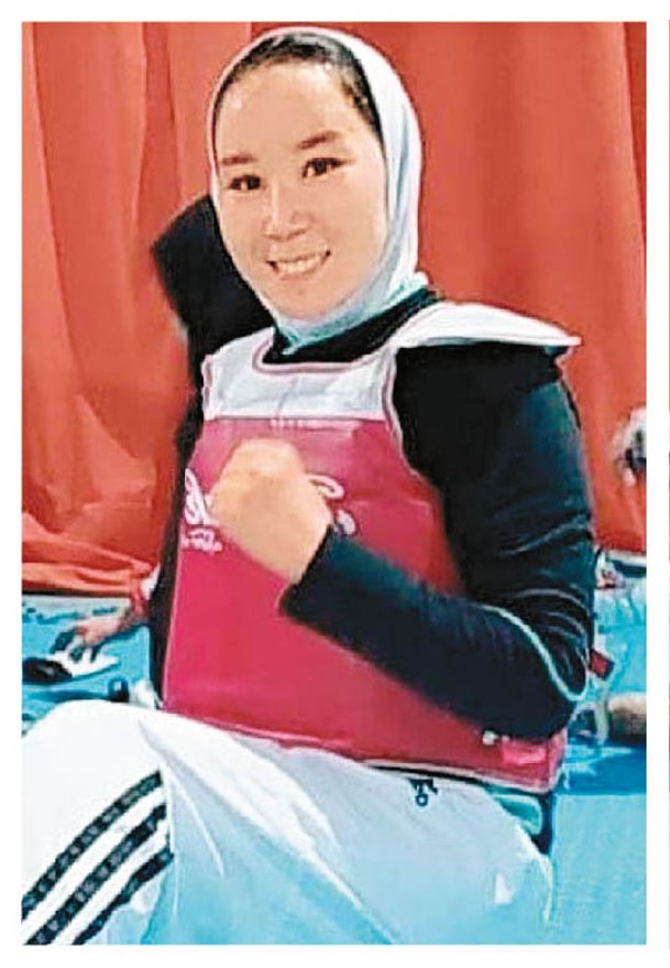 跆拳道女運動員古達達迪。