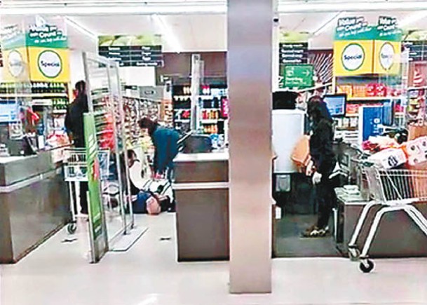 奧克蘭超市恐襲  孤狼斬6人遭擊斃